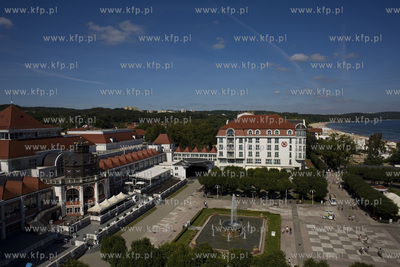 Sopot. Dom Zdrojowy, Plac Zdrojowy, hotel Sheraton....