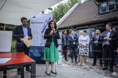 Gdańsk Orunia. Spotkanie prezydent Gdańska Aleksandry...