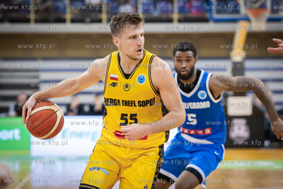 Fiba Europe Cup. Energa Trefl Sopot vs. BC Kalev /...