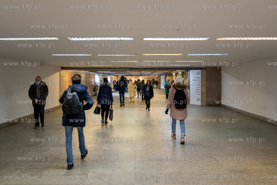 Tunel pod Podwalem Grodzkim przy Dworcu PKP Gdańsk...