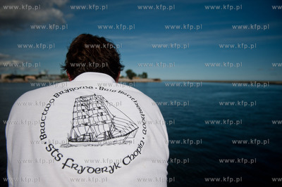 Gdynia. Uroczyste przywitanie zaglowca STS Fryderyk...