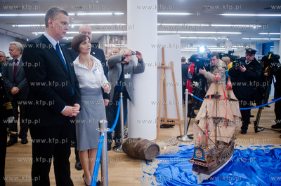 Gdynia. Uroczyste otwarcie nowej siedziby Muzeum Marynarki...