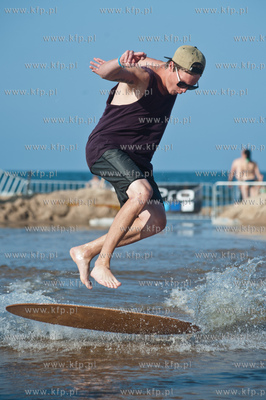 Gdansk. Plaza Jelitkowo. Otwarte Mistrzostwa Polski...