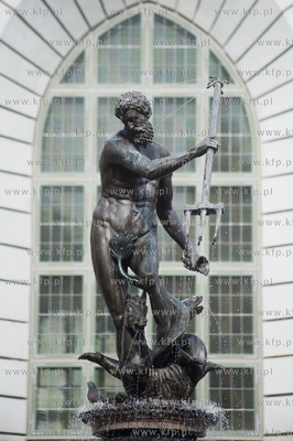 Gdansk. Obchody 380 urodzin Fontanny Neptuna. Uroczysta...