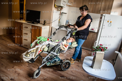 Gdansk. 8-letni Pawela, cierpiacy na rdzeniowy zanik...