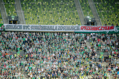 Gdansk. PGE Arena. Mecz 1 kolejki Ekstraklasy. Lechia...