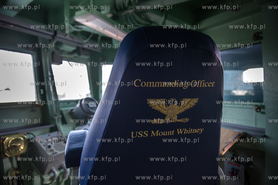 Gdynia. Wizyta amerykaskiego okretu USS Mount Whitney....