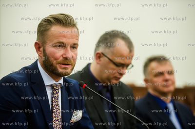 Gdańsk. Sala Herbowa Urzędu Marszałkowskiego. Podpisanie...