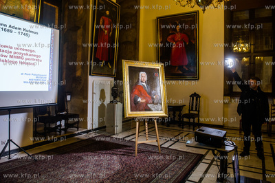 Gdańsk. Ratusz Głownego Miasta. Sala Wety. Prezentacja...