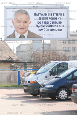 Gdynia. Nowy bilboard z czarnym pijarem przy ul. Morskiej...