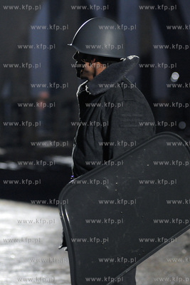 Plan zdjeciowy filmu o masakrze robotnikow na Wybrzezu...