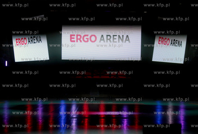 Ergo Arena na granicy Sopotu i Gdanska. Podpisanie...
