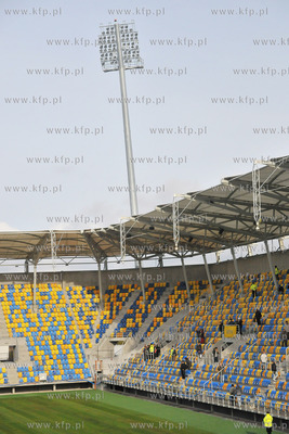 Dzien Otwarty na budowanym stadionie pilkarskim przy...