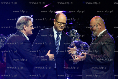 Gdanska Gala Sportu w Ergo Arenie. Nz. Pawel Adamoicz...