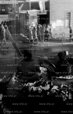 Pierwsze dni po wprowadzeniu stanu wojennego w Polsce....