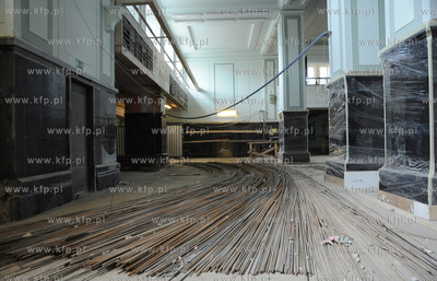 Trwa Remont i przebudowa dworca kolejowego Gdynia Glowna,...