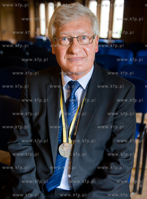 Gdansk. Ratusz Staromiejski. Wreczenie Medali Stolema...