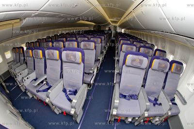 Lotnisko im. Lecha Walesy w Gdansku - Rebiechowo. Wnetrze...