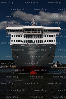 Prom towarowo - pasazerski Stena Alegra z wizyta w...