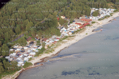 Polwysep Helski. Kemping w okolicy Jastarni  14.07.2007...