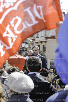 Tczew. Spotkanie kandydata PiS na prezydenta RP, Andrzeja...