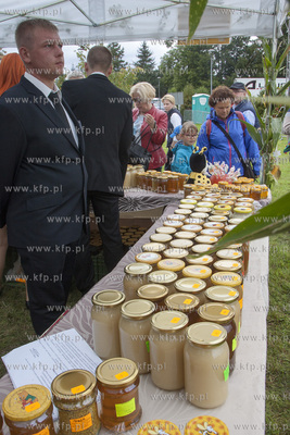 Swieto Miodu Pszczolkowskiego w Parku Lipowym w Pszczolkach...