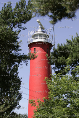 Miejscowosc turystyczna Krynica Morska na Mierzei Wislanej....