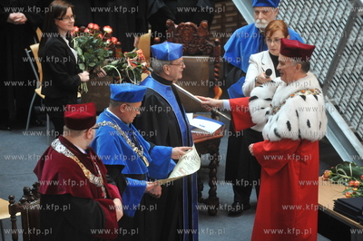 Uroczyste posiedzenie Senatu  Uniwersytetu Gdanskiego...