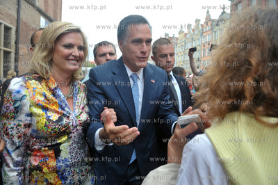 Mitt Romney, kandydat Partii Republikanskiej na prezydenta...