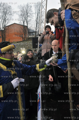 Orszak Trzech Kroli w Zukowie na Kaszubach. 6.01.2013...