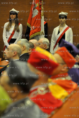 Uroczyste posiedzenie Senatu Uniwersytetu Gdanskiego...