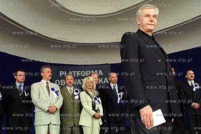 Platforma Obywatelska - prawybory na molo w Sopocie...