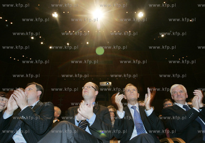 Gdansk. Filharmonia Baltycka. Wybory samorzadowe. Konwencja...