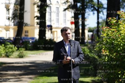 Sopot. Uroczystosc nadania nazwy Skwer Czesława Milosza...