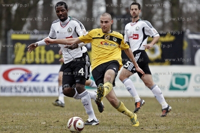 Wejherowo. Cwiercfinal Pucharu Polski w pilce noznej...