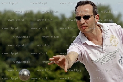 Gdansk. Park Reagana. Festiwal Gry w Petanque w Gdańsku...