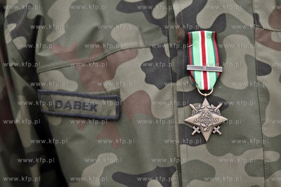 Uroczystosc powitania zolnierzy 49. Bazy Lotniczej...