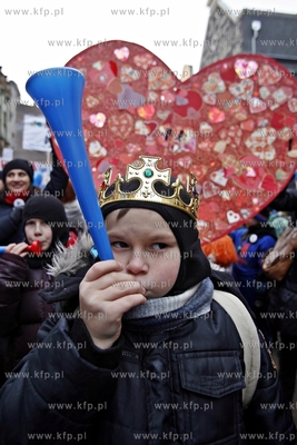 Demonstracja w obronie Pałacu Młodzieży w Gdańsku.
31.01.2015
fot....