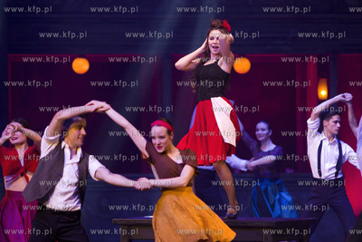 Włoska noc. Gala Sylwestrowo-noworoczna. Nz. Ewa Prus...