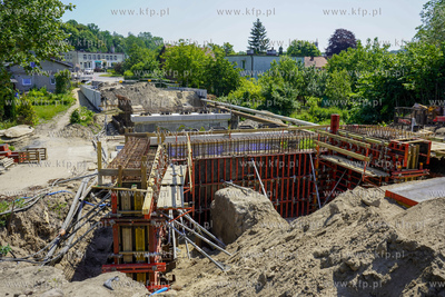 Kolbudy. Modernizacja mostu przy ul. Przemysłowej....