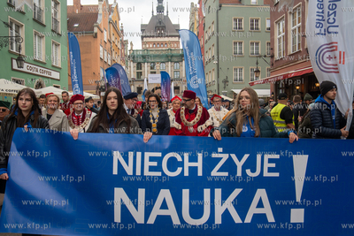 Studenci, nauczyciele akademiccy, władze pomorskich...