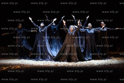 Gdańsk, Teatr Wybrzeże. Próba medialna spektaklu...