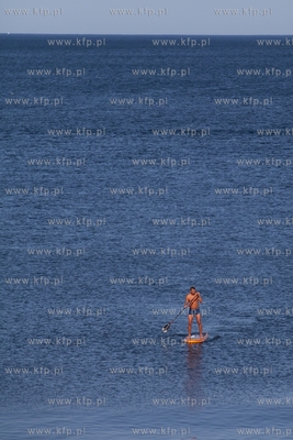 Gdynia Orłowo. Upalny dzień nad morzem. 29.06.2019...