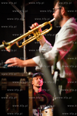 Gdańsk, Ołowianka. Jazz na Wyspie 2023 Nz. Koncert...