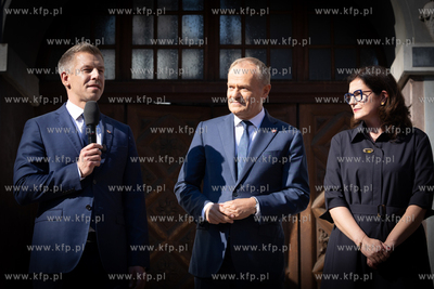 Gdańsk. Spotkanie premier Donald Tusk  premier Węgier...