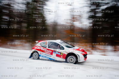 Skrzeszewo. Odcinek specjalny 8 Rajdu Lotos Baltic...