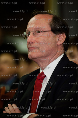 Gdansk. Ratusz Glownego Miasta. Uroczystosc wreczenia...