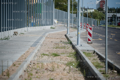 Gdansk. Wznowione po kilku miesiecznej przerwie, prace...