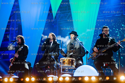 Gdansk. Dlugi Targ. Swiateczny koncert Cala Polska...