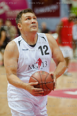 Sopot. Ergo Arena. Mecz pokazowy kosyzkowki Gortat...